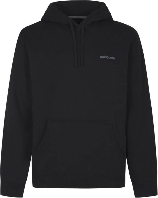Patagonia Icon Uprisal Logo Hoodie Ink Black Heren