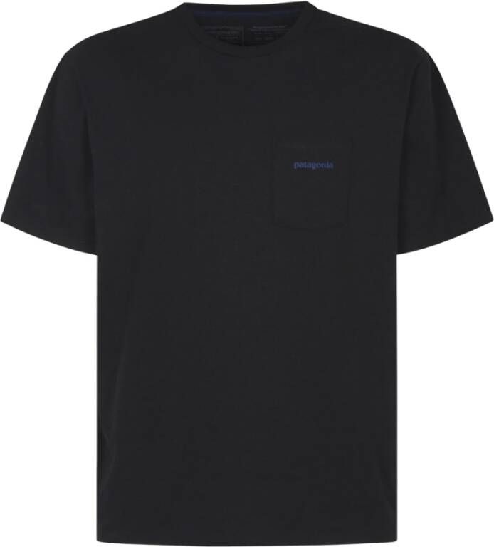 Patagonia T-Shirts Zwart Heren