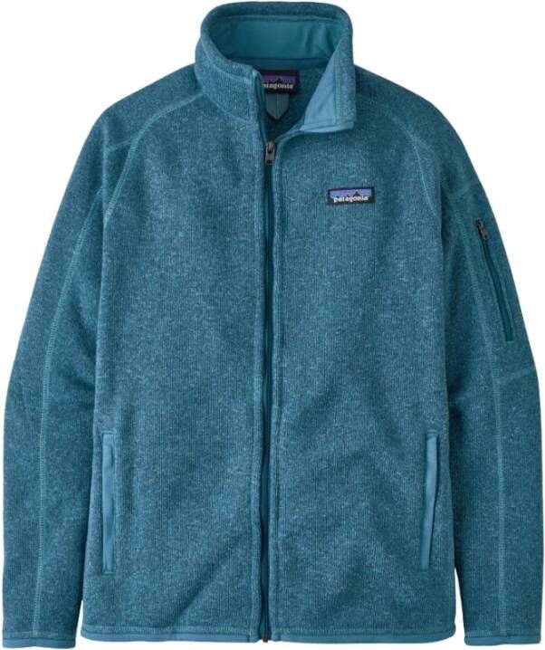 Patagonia W Beter Sweater Jacket Abalone Blue Blauw Dames