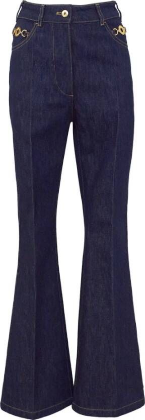 Patou Boot-cut Jeans Blauw Dames