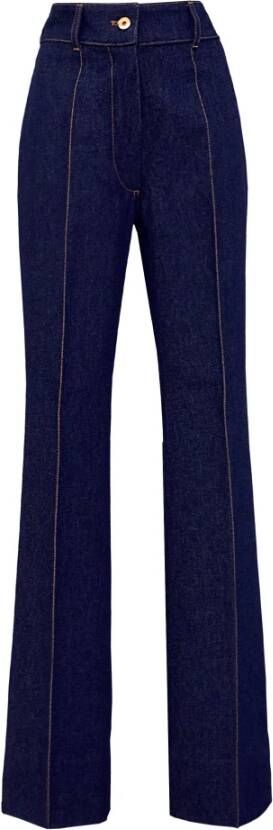 Patou Brede jeans Blauw Dames