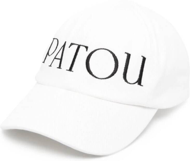 Patou Witte Logo Baseballpet White Dames