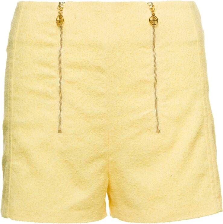 Patou Casual Shorts Yellow Dames