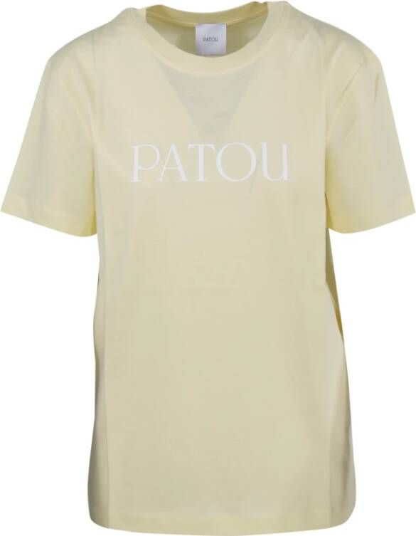 Patou Essentieel t -shirt Geel Dames