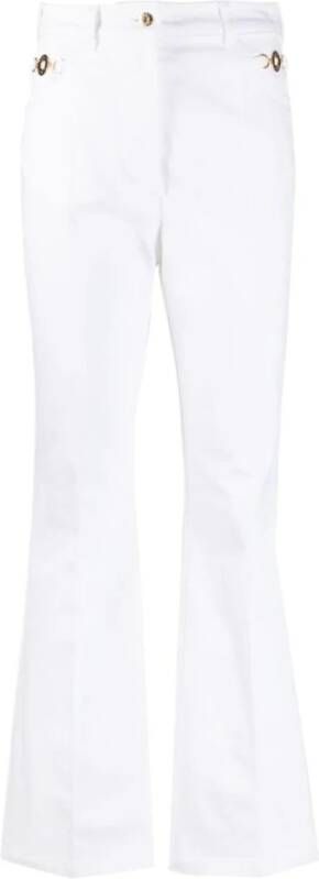 Patou Leather Trousers White Dames