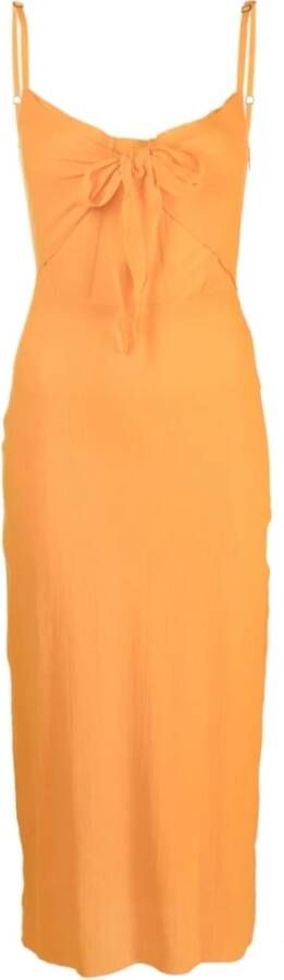 Patou Midi Dresses Oranje Dames