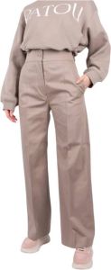 Patou New Belt Long Trousers Parchment Tr0170074106P Beige Dames