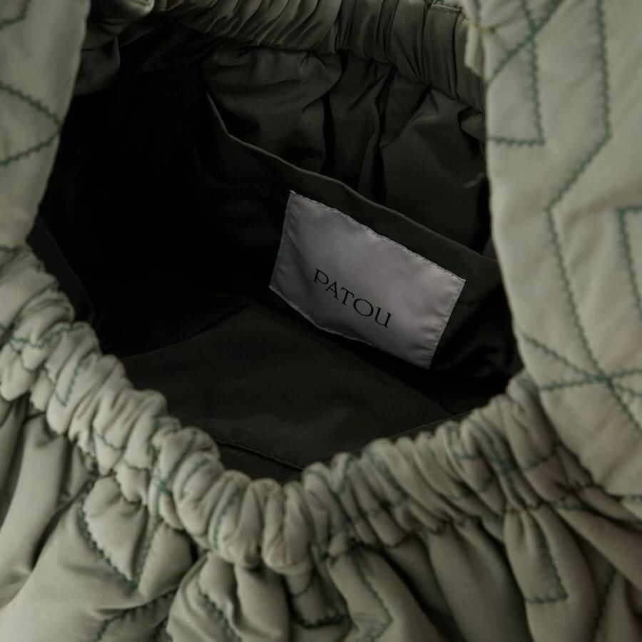 Patou Hobo bags Le Biscuit Shoulder Bag Synthetic Green in groen - Foto 2