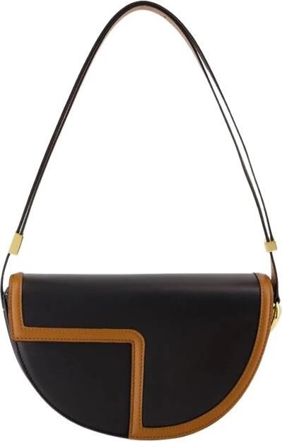 Patou Hobo bags Le Bag Shoulder Bag Leather Black in zwart - Foto 2