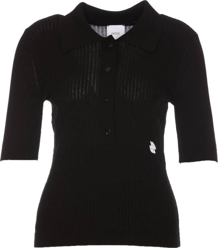 Patou Polo Shirts Zwart Dames
