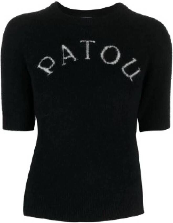 Patou Round-neck Knitwear Zwart Dames