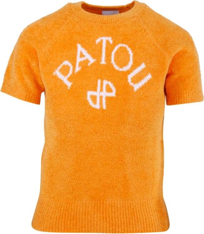 Patou Sweatshirts Hoodies Oranje Dames