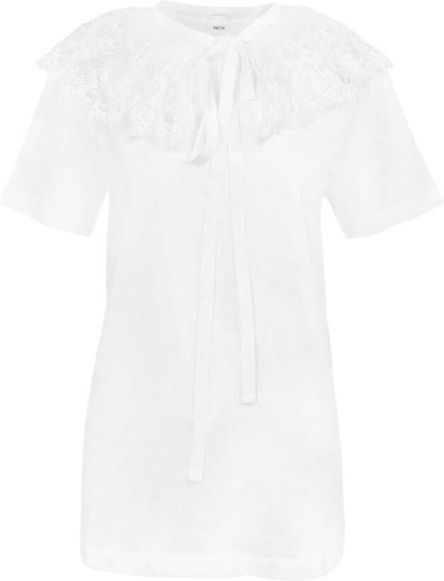 Patou T-shirt White Dames
