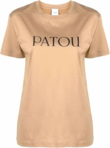 Patou T-Shirts Bruin Dames