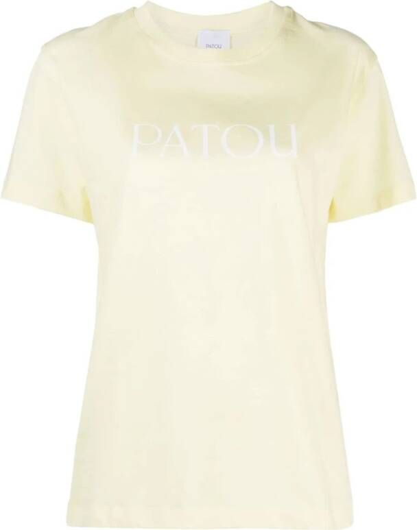 Patou T-shirts Geel Dames