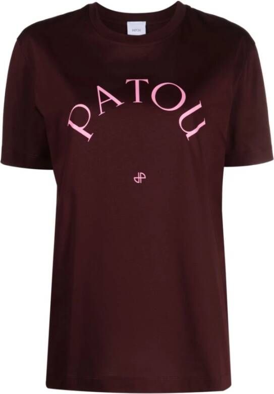 Patou T-Shirts Rood Dames