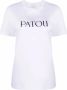 Patou Wit Essential T-Shirt White Dames - Thumbnail 3