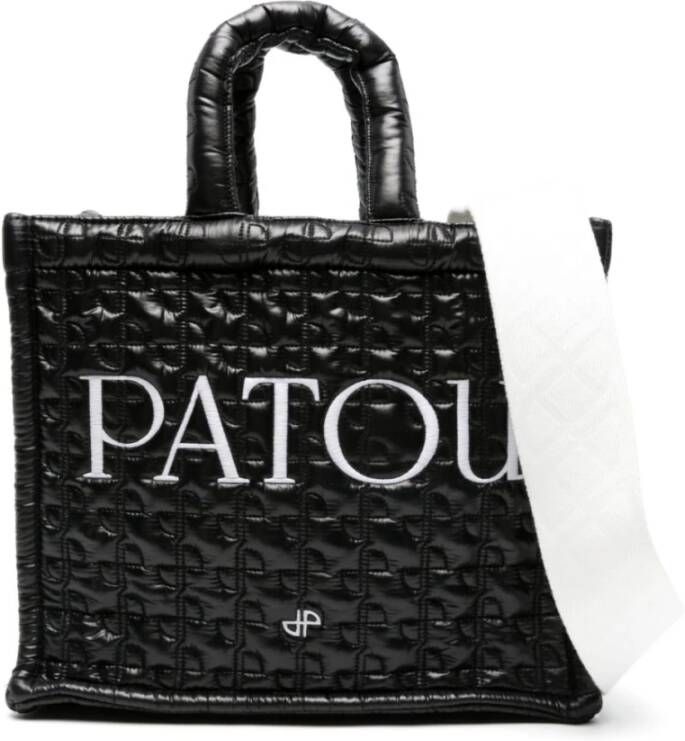 Patou Zwarte tassen voor vrouwen Black Dames