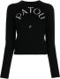 Patou Zwarte Sweatshirts voor Dames Aw23 Zwart Dames - Thumbnail 1