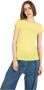 PATRIZIA PEPE Aansluitend Jetfly T-Shirt Yellow Dames - Thumbnail 1