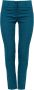 PATRIZIA PEPE Aansluitende broek met lage taille Blauw Dames - Thumbnail 1