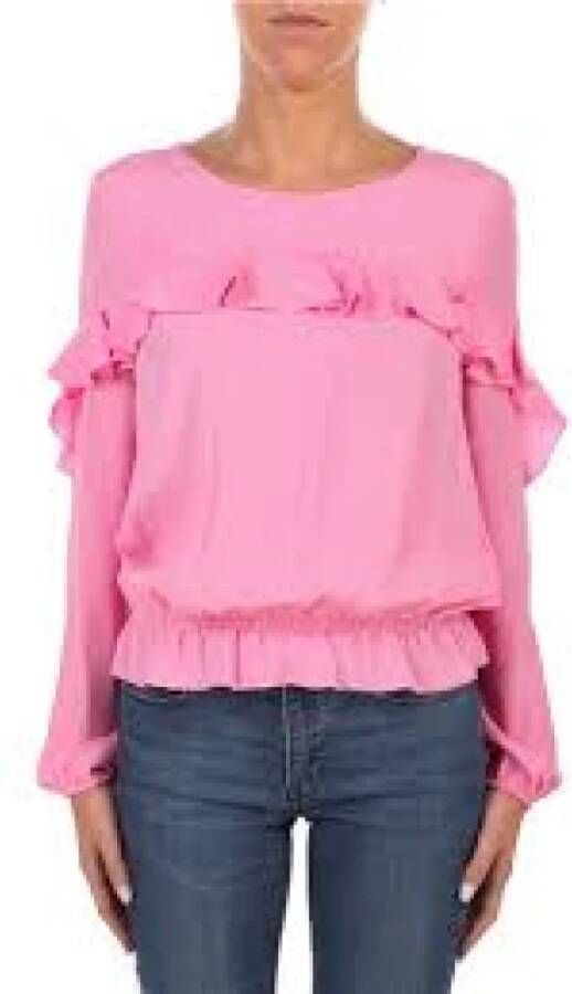 PATRIZIA PEPE Blouse & overhemd Roze Dames