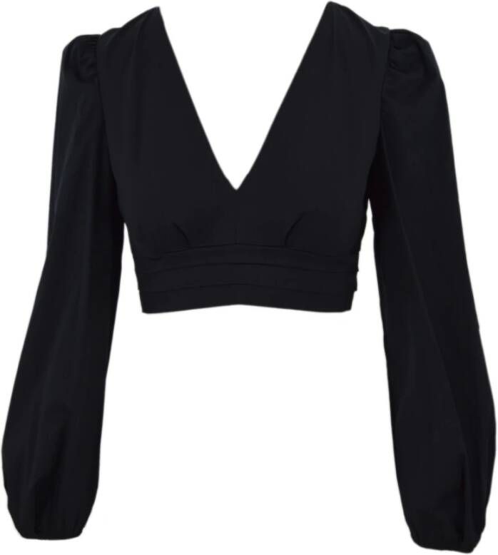 PATRIZIA PEPE Blouse overhemd Zwart Dames