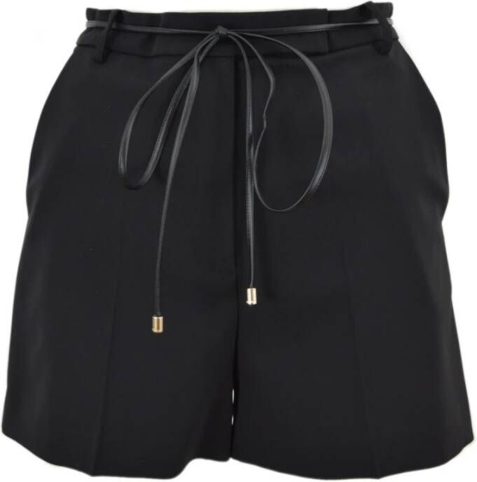 PATRIZIA PEPE Casual korte broek Zwart Dames