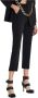 PATRIZIA PEPE Cigarette Essential Broek Zwart Dames - Thumbnail 1