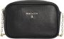 PATRIZIA PEPE Zwarte Leren Crossbody Tas Compact en Stijlvol Zwart Dames - Thumbnail 6