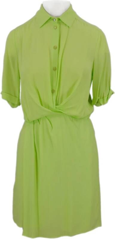 PATRIZIA PEPE Shirt Dresses Green Dames