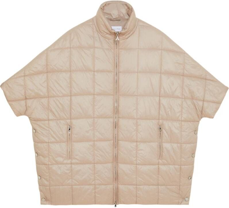 PATRIZIA PEPE Down Jackets Beige Dames