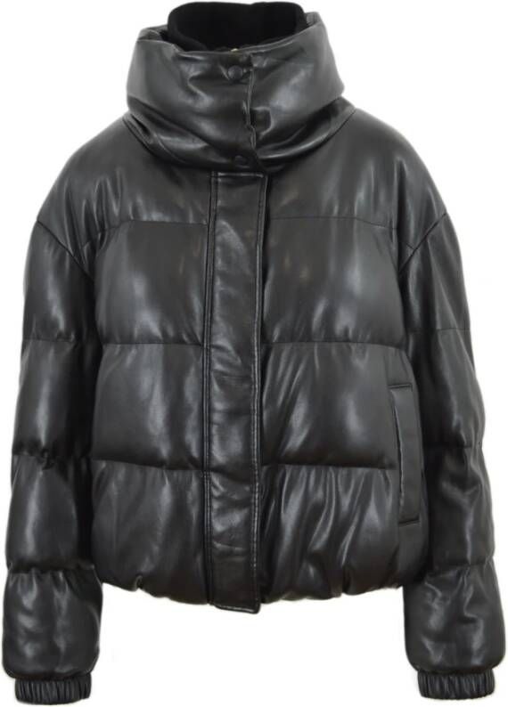 PATRIZIA PEPE Down Jackets Zwart Dames