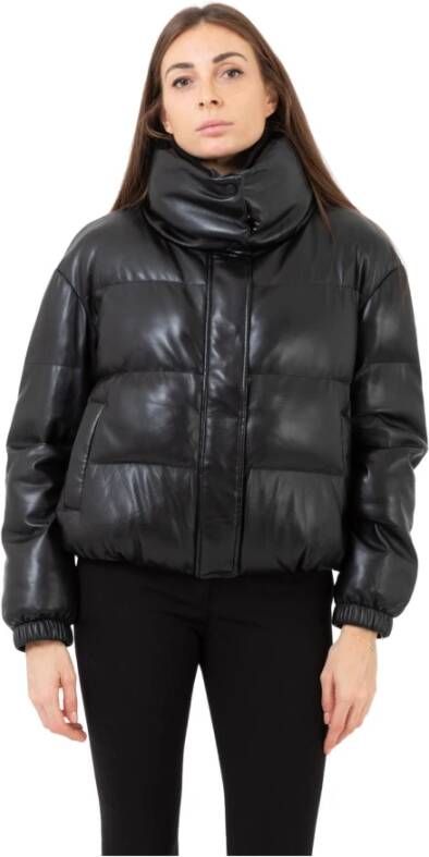 PATRIZIA PEPE Down Jackets Zwart Dames