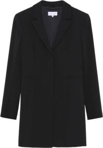 PATRIZIA PEPE Single-Breasted Coats Zwart Dames