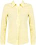 PATRIZIA PEPE Gele Essential Shirt voor Vrouwen Yellow Dames - Thumbnail 1