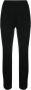 PATRIZIA PEPE Zwarte stretchbroek met hoge taille Black Dames - Thumbnail 1
