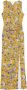 PATRIZIA PEPE Kleed afdrukte lange jurk met afdrukken Yellow Dames - Thumbnail 2