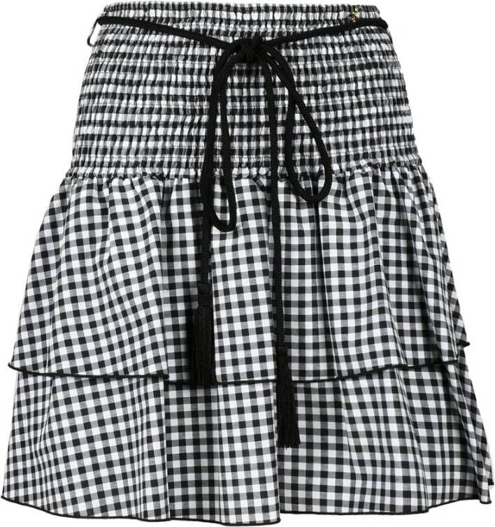 PATRIZIA PEPE Fantasie Korte Rok White Dames