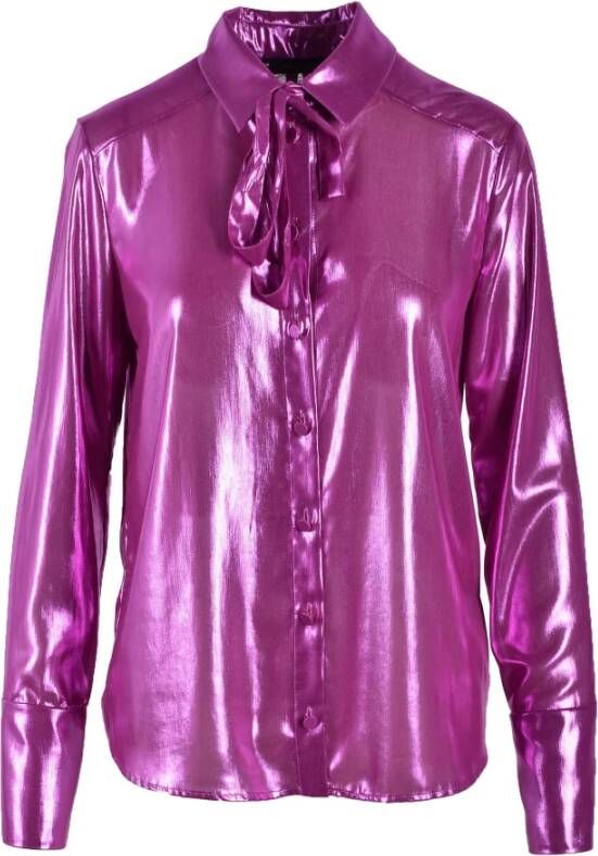 PATRIZIA PEPE Fuchsia Shirt voor Vrouwen Roze Dames