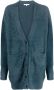 PATRIZIA PEPE Gebreide Cardigan C964 Petrol Blue Blauw Dames - Thumbnail 1