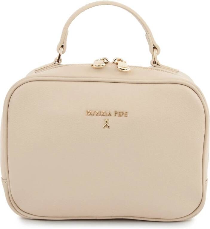 PATRIZIA PEPE Crossbody zak Beige Dames