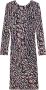 PATRIZIA PEPE Jurk met draperie Art. 2A2239A9N3 Zwart Dames - Thumbnail 1