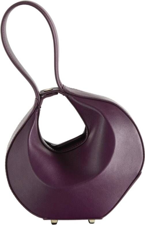 PATRIZIA PEPE Kleine Hobo Bangle Tas Paars Dames