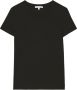 PATRIZIA PEPE Katoenen T-shirt met korte mouwen en strass Black Dames - Thumbnail 1