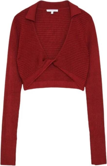 PATRIZIA PEPE Long Sleeve Tops Rood Dames