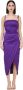 PATRIZIA PEPE Maxi Dresses Purple Dames - Thumbnail 3