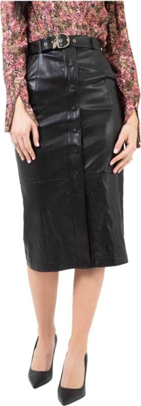 PATRIZIA PEPE Midi-rok Zwart Dames