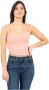 PATRIZIA PEPE Sensuele Denim Rits Corset Oranje Dames - Thumbnail 7