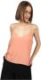 PATRIZIA PEPE Mouwloze Top Oranje Dames - Thumbnail 1